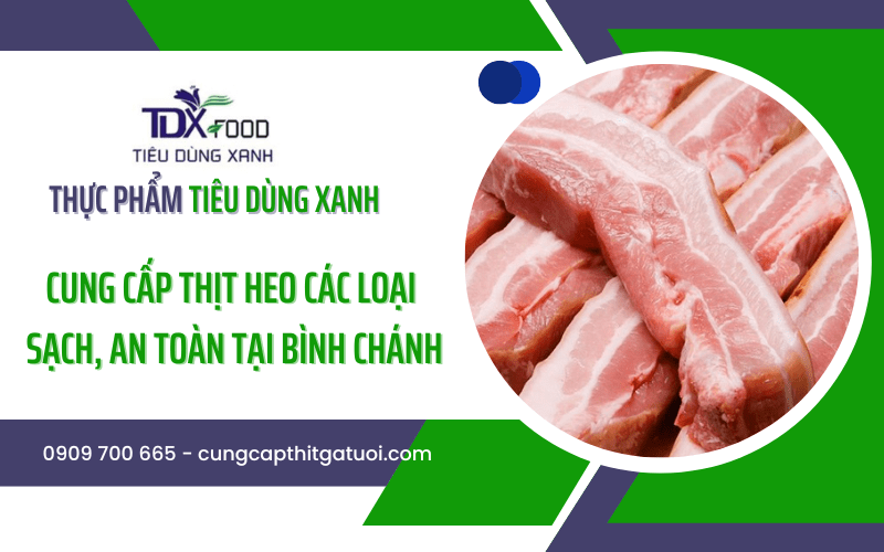 cung cấp thịt heo